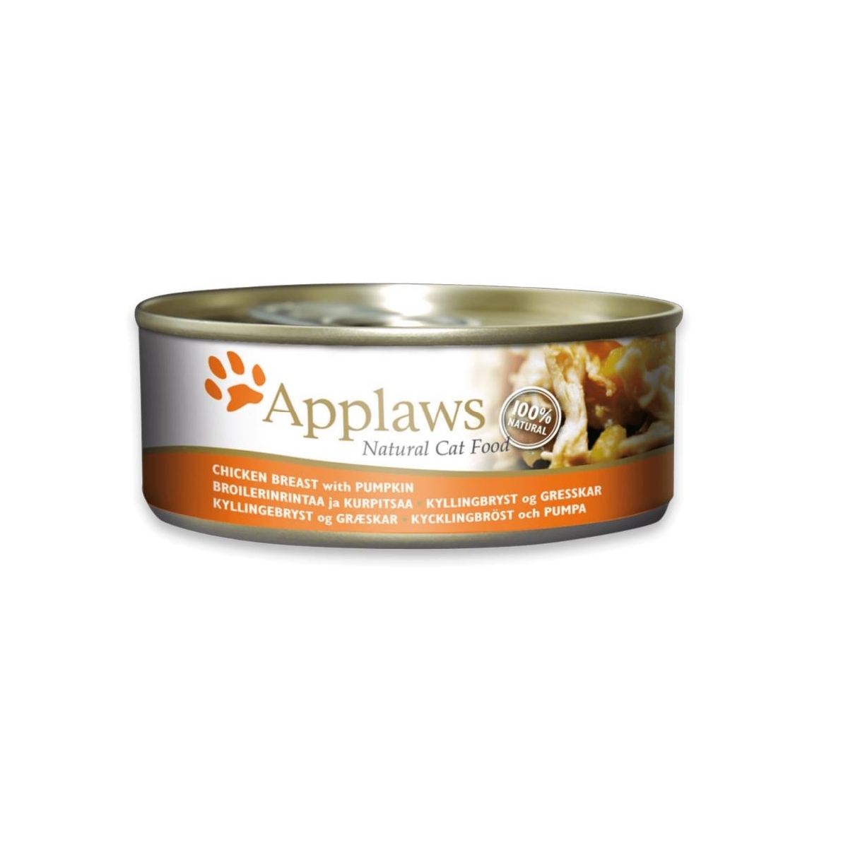APPLAWS mitrā barība kaķiem ar vistas gaļu un kirbi, 70 g