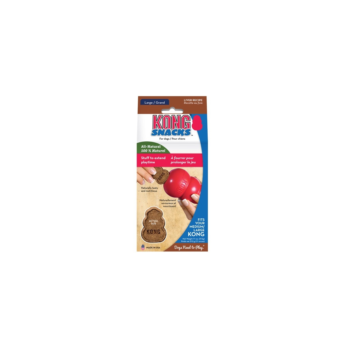 Kong Snacks Liver kārumi ar aknu garšu S - Produkta attēls