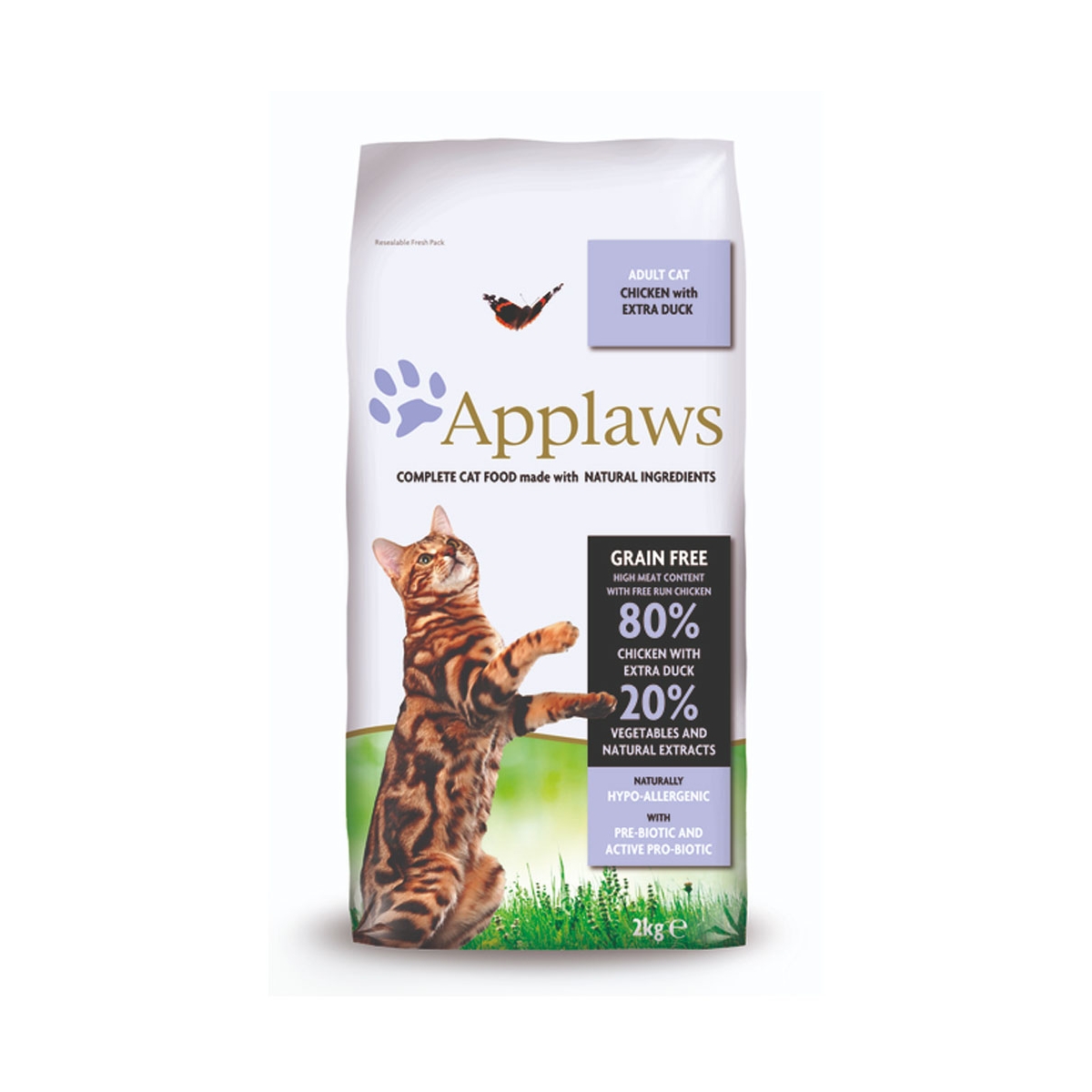 Applaws barība kaķiem ar vistu un pīli, 2 kg