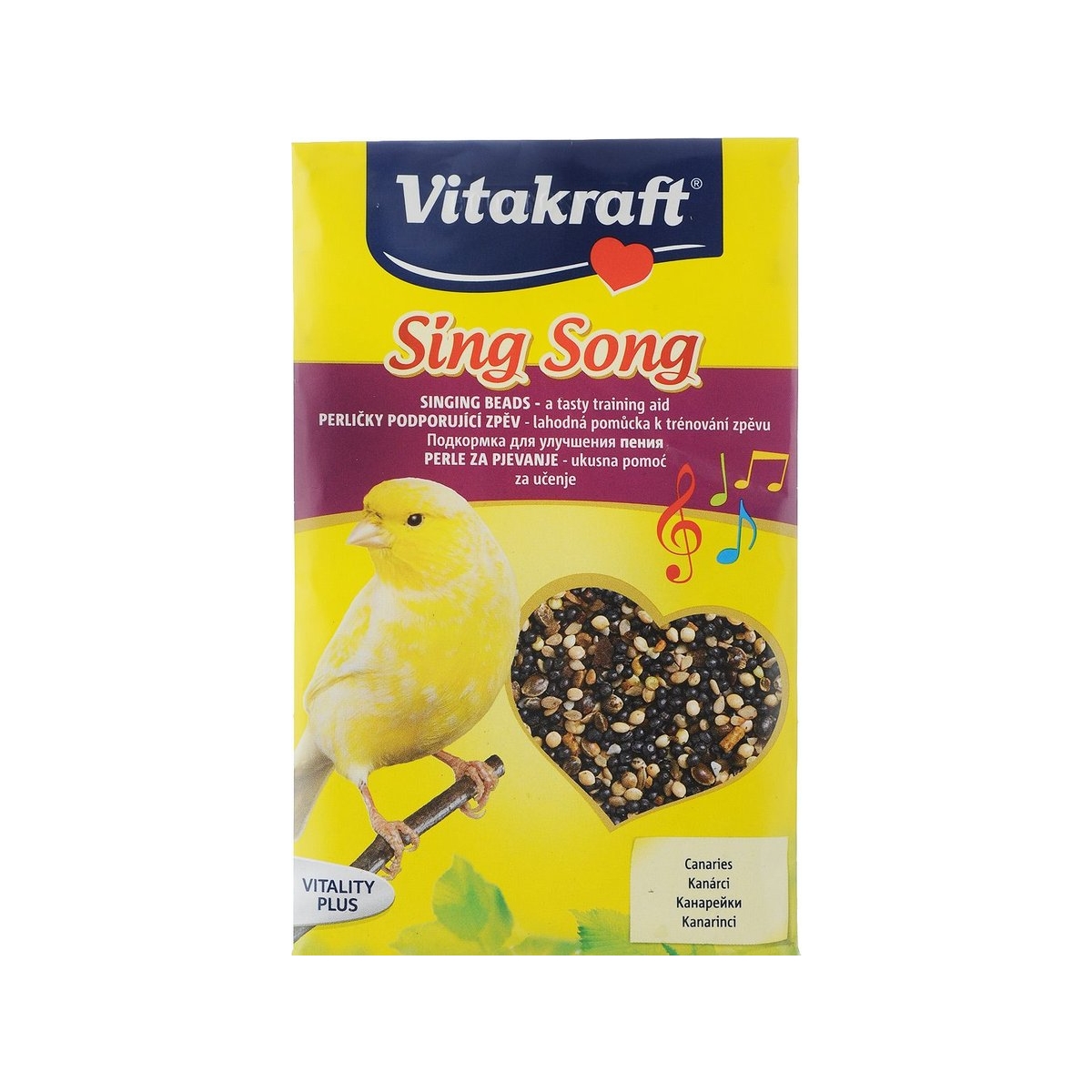 Vitakraft barība kanārijputniņiem Sing-Song 20g - Produkta attēls