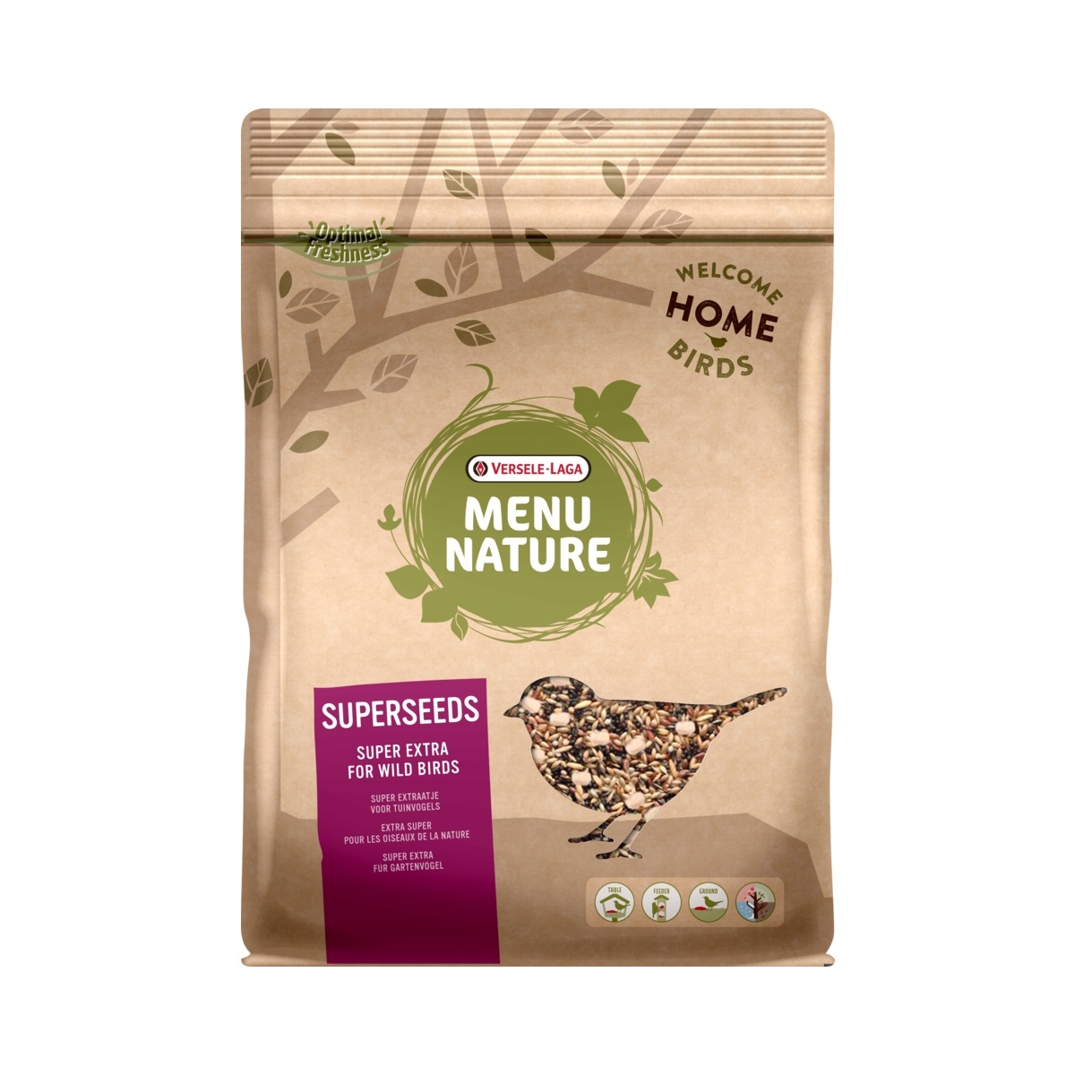 Versele-Laga Superseeds barība putniem, 1 kg - Produkta attēls