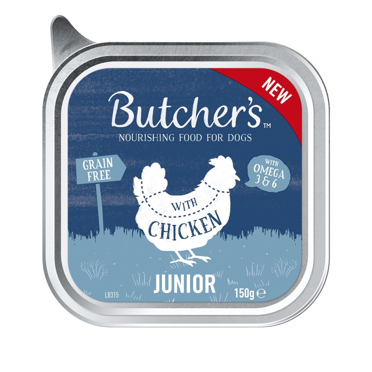 Butcher's Original Junior pastēte kucēniem ar vistas gaļu 150g - Produkta attēls