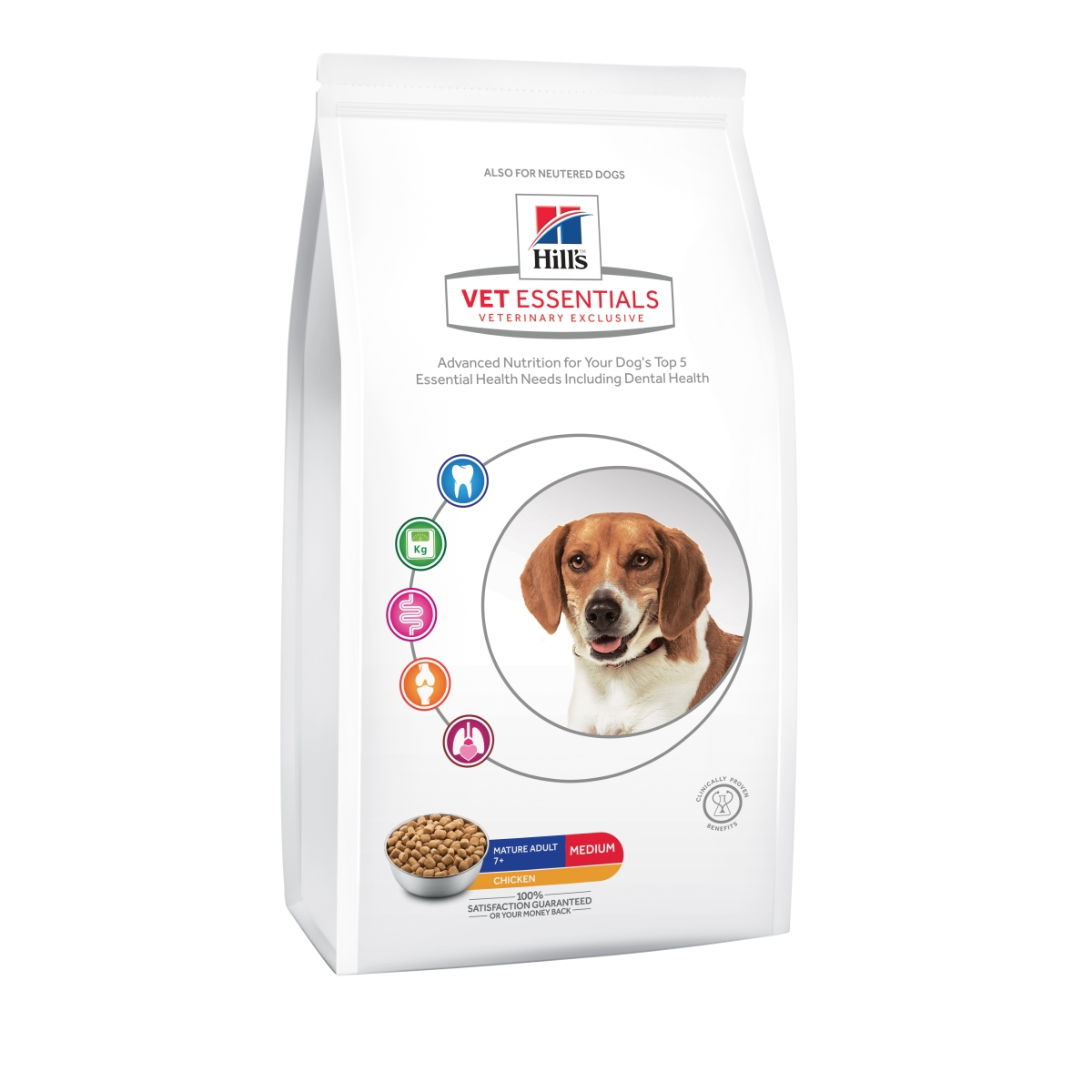 *HILLS VE KOERA TÄISSÖÖT MEDIUM MATURE KANA 10KG - Produkta attēls