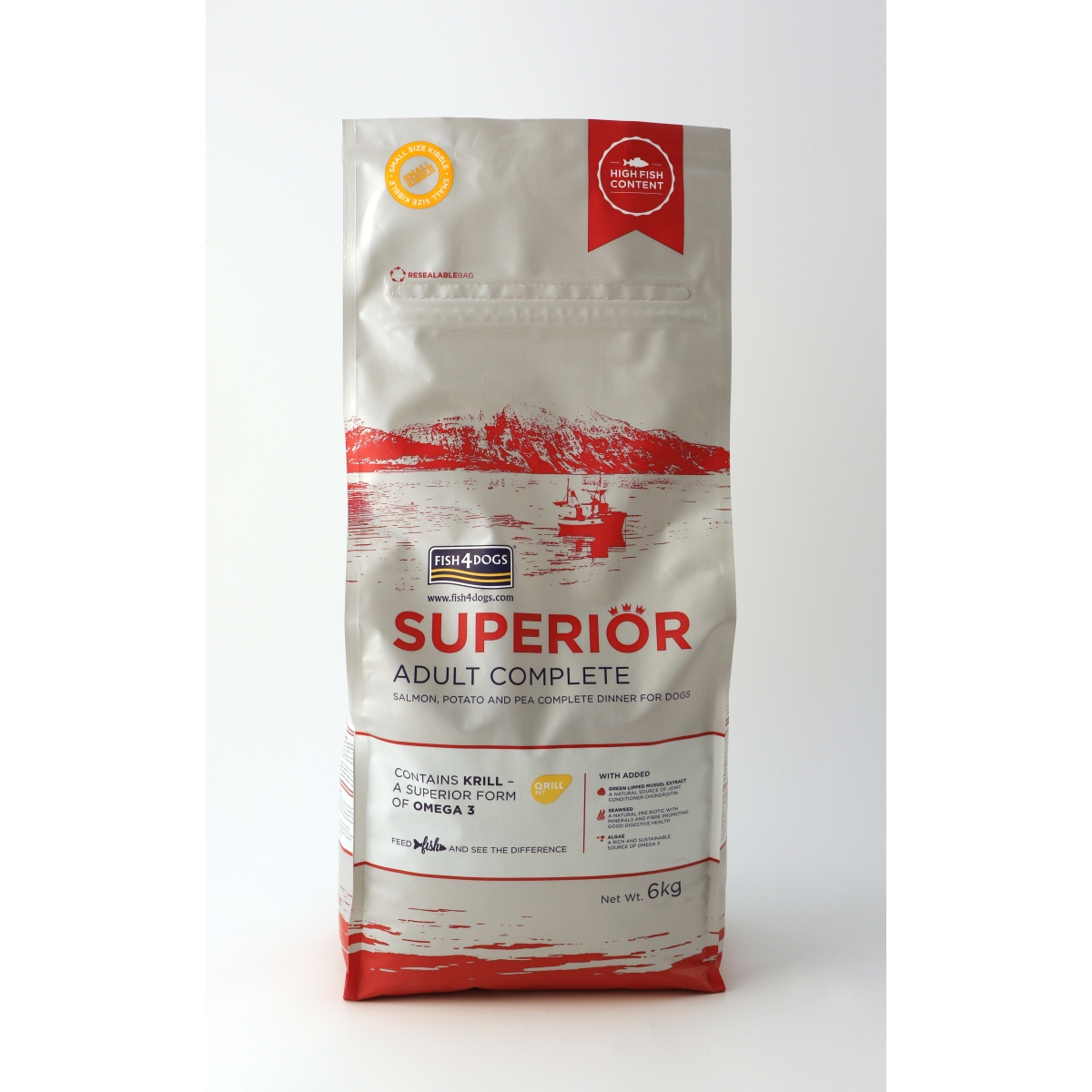 Fish4Dogs sausā barība suņiem, 6 kg - Produkta attēls