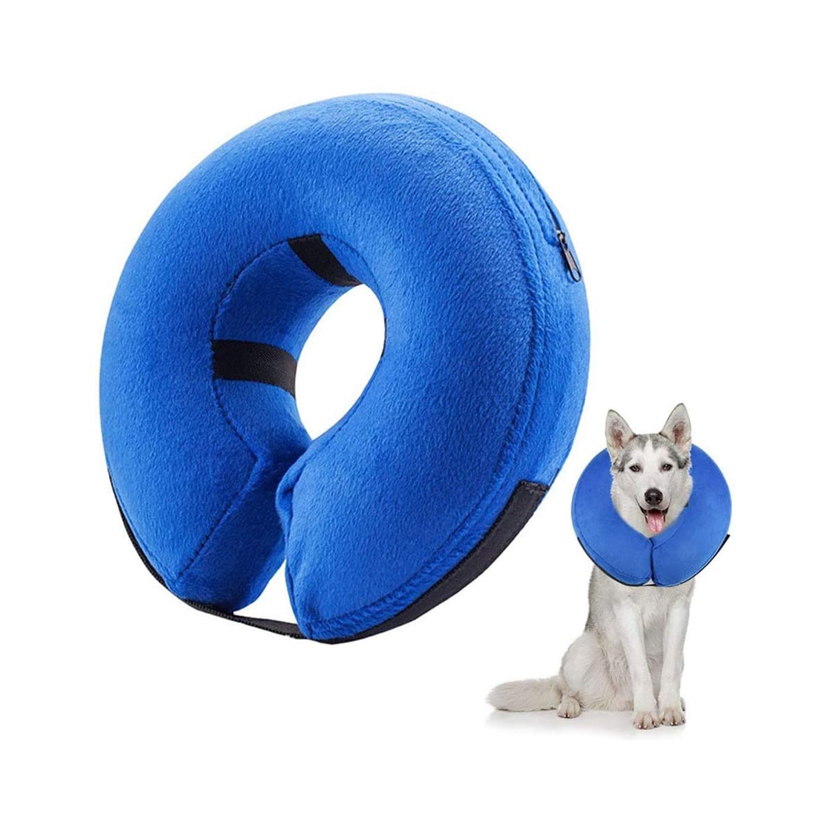 KVP Cloud E-Collar piepūšama apkakle suņiem, S - Produkta attēls