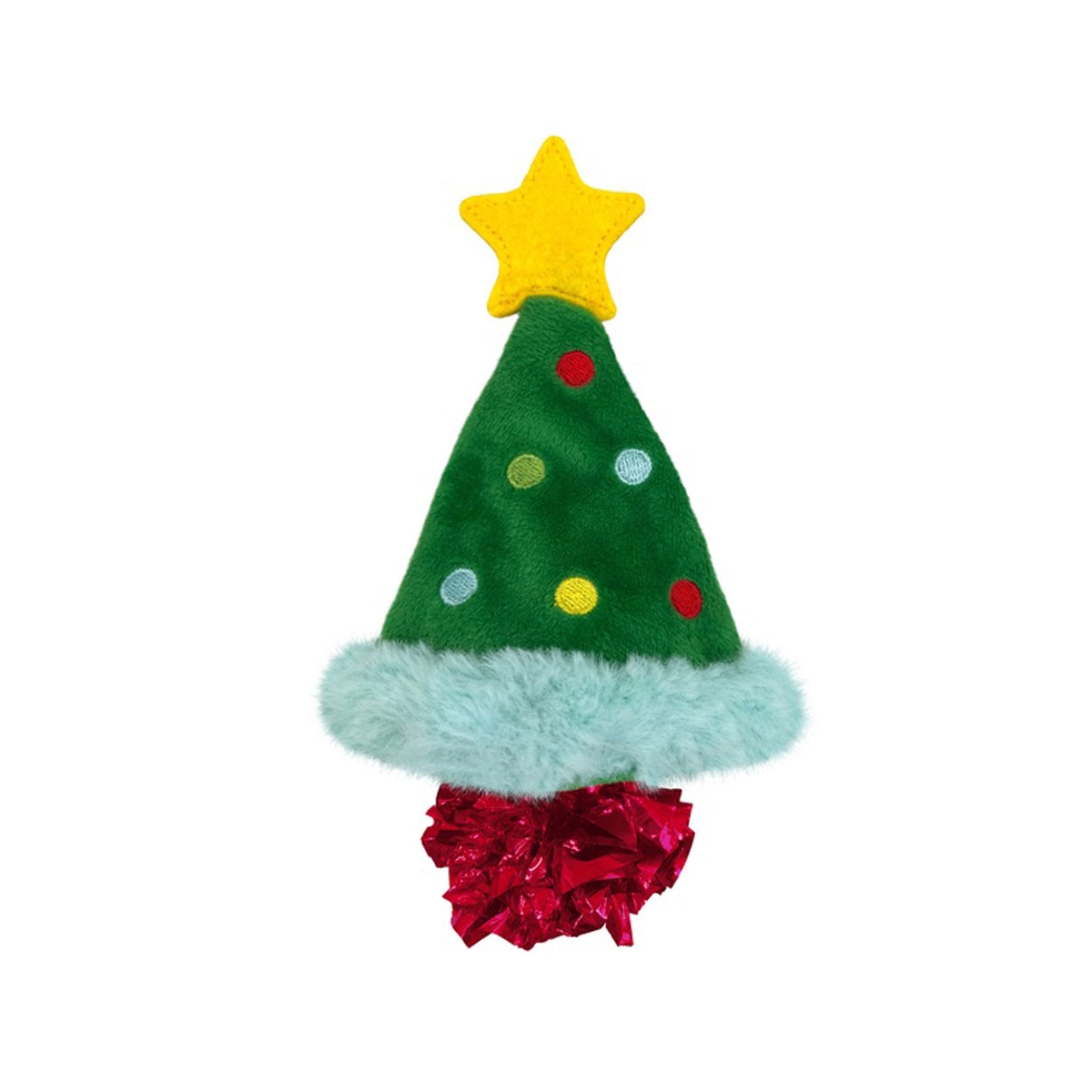 KONG Holiday Crackles Christmas Tree rotaļlieta kaķiem - Produkta attēls