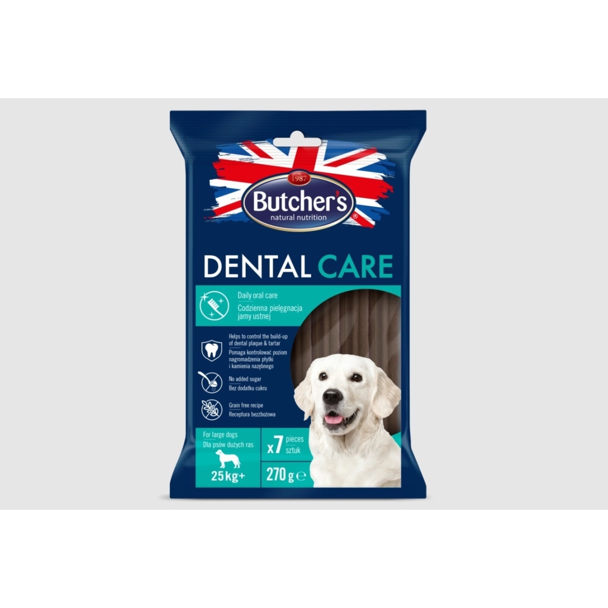 BUTCHERS suņu kārums Dental 270 g - Produkta attēls