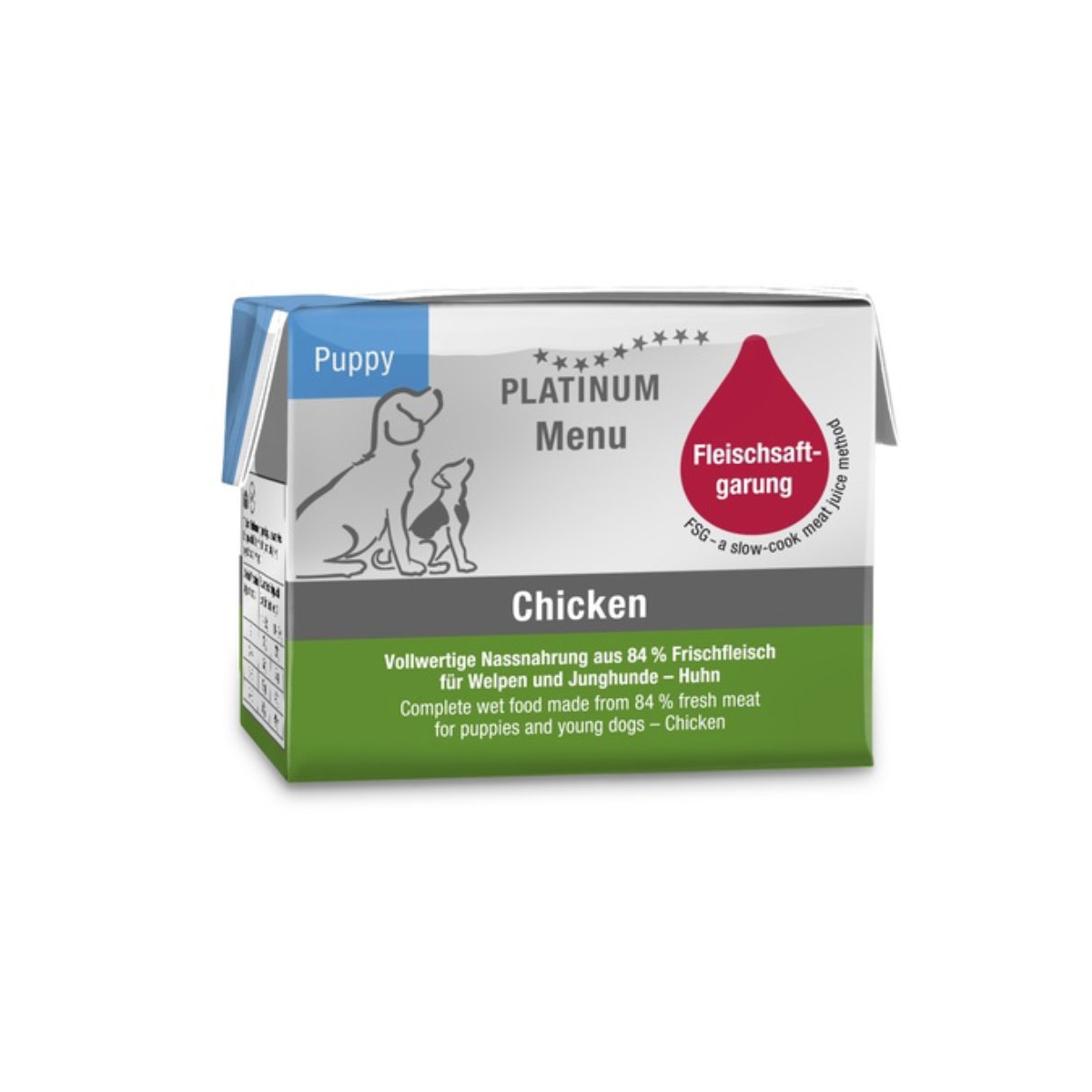 PLATINUM mitrā barība kucēniem, vista, 90g - Produkta attēls