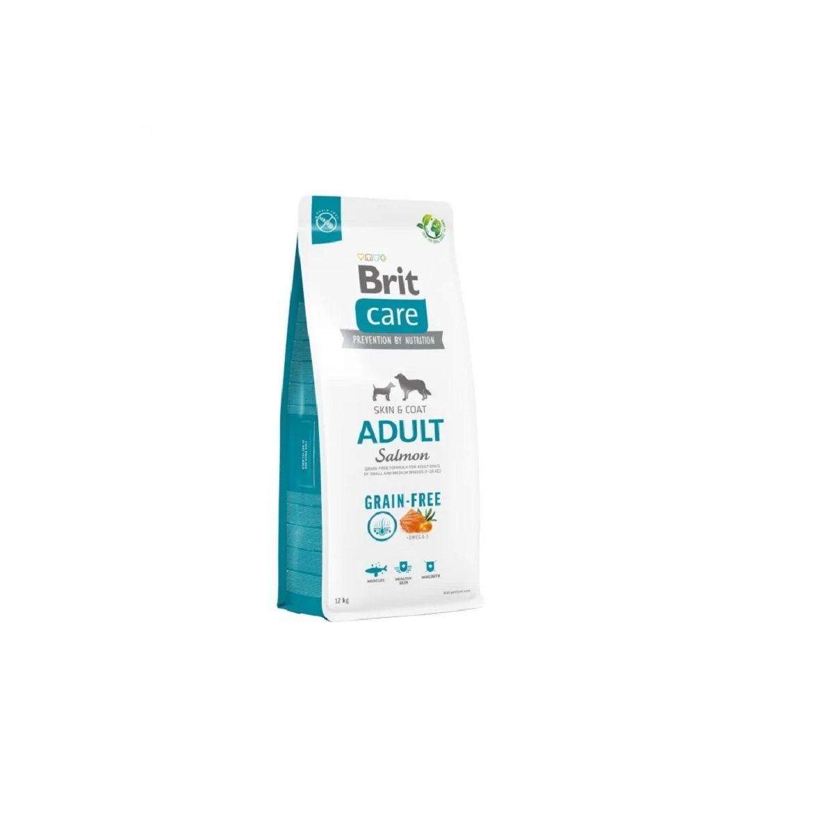 BRIT Care Skin&Coat sausā barība suņiem, lasis, 12kg - Produkta attēls