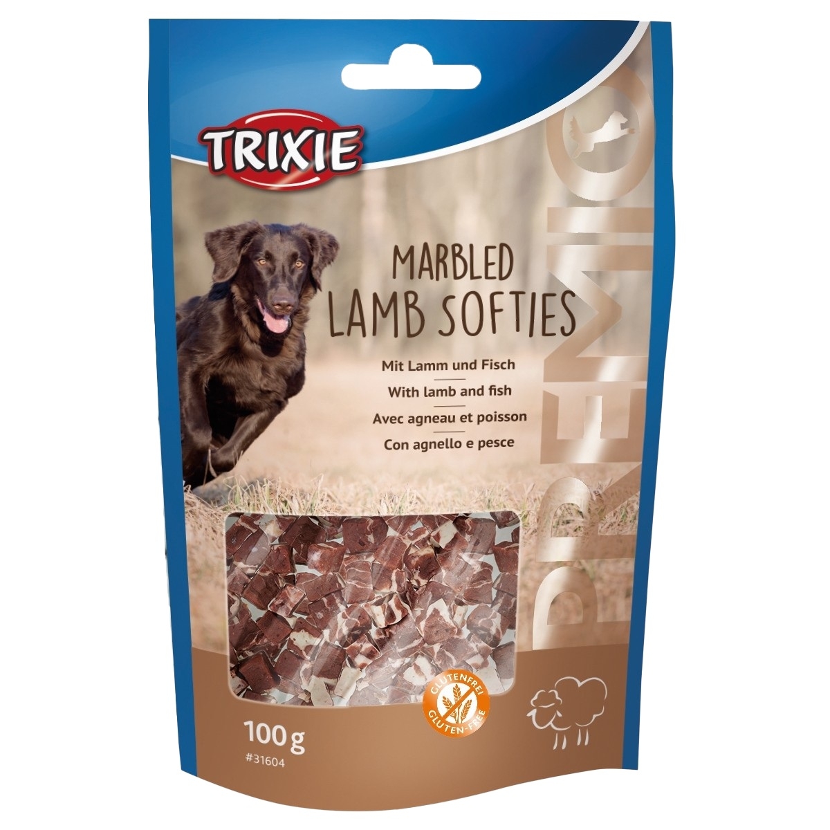TRIXIE Softies gardumi suņiem, jērs, 100g - Produkta attēls