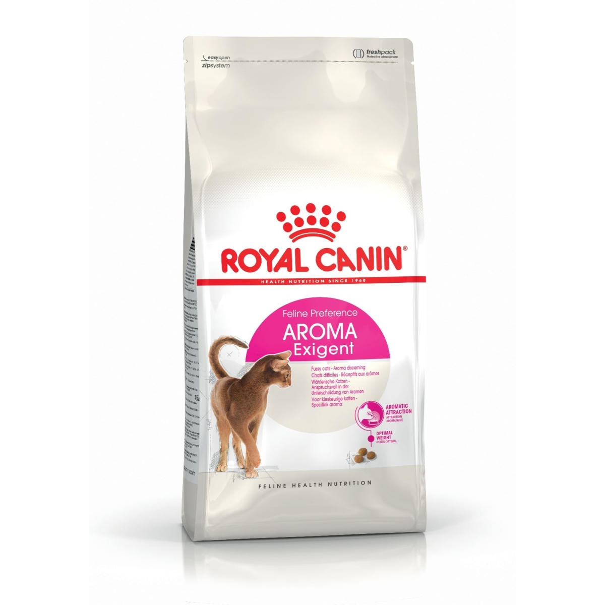 ROYAL CANIN Aroma Exigent sausā barība kaķiem, 2kg - Produkta attēls