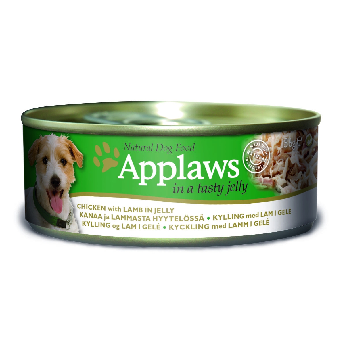 Applaws konservi suņiem, ar vistas un aitas gaļu, 156 g