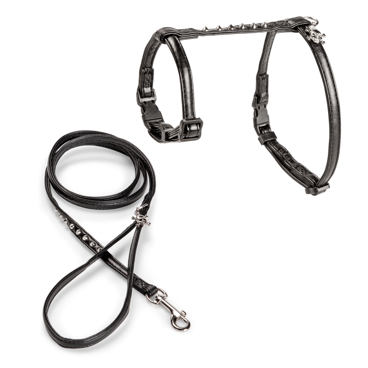 BASIC Rebel komplekts kaķiem, M/L, melns - Produkta attēls