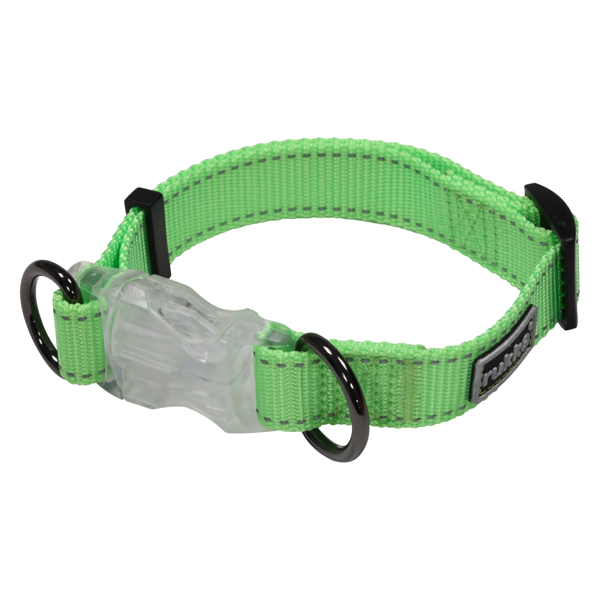 Rukka Neon Light kaklasiksna, 20 mm/30-40 cm, S, zaļa