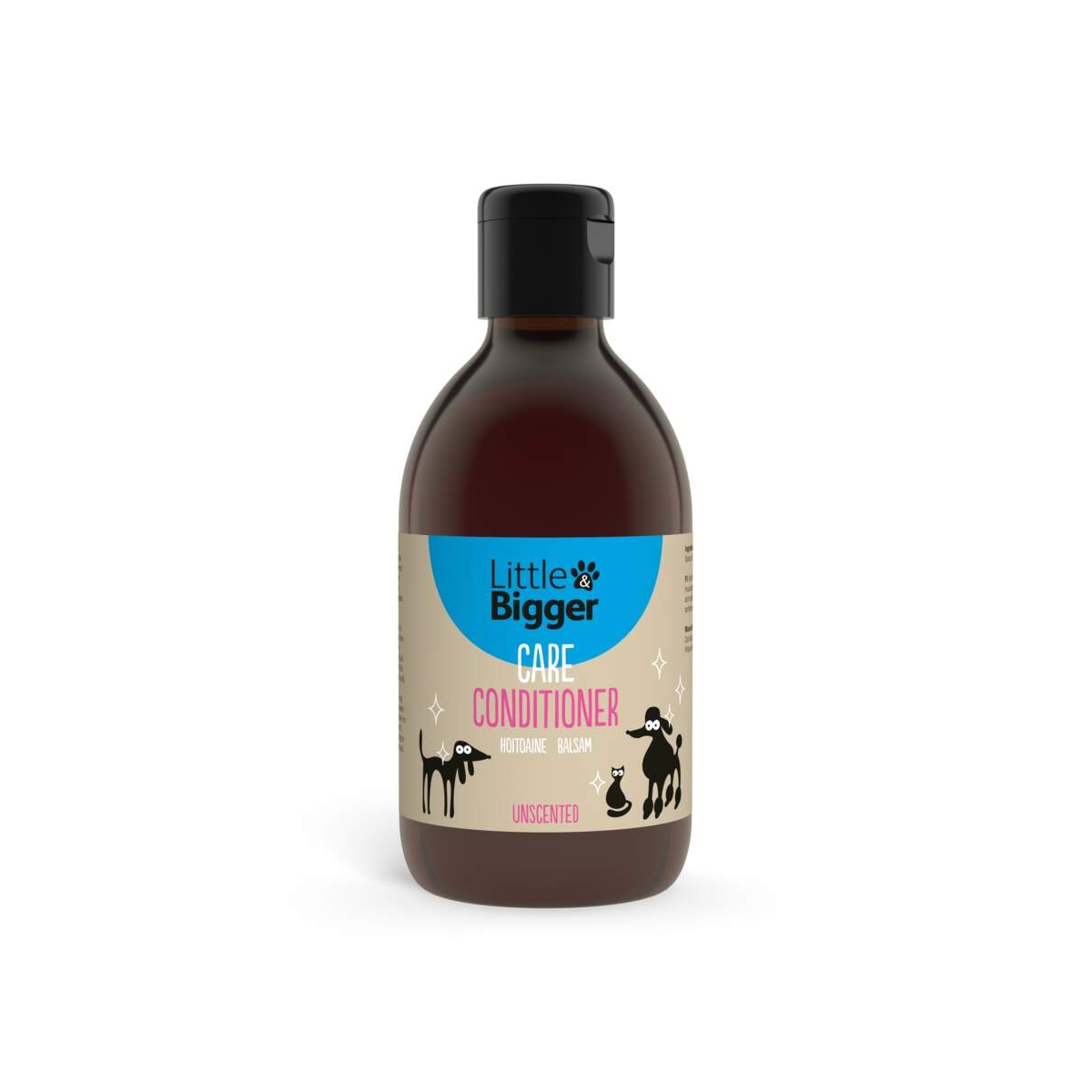 LITTLE & BIGGER CARE kondicionieris suņiem/kaķiem, 300ml, bez smaržas - Produkta attēls