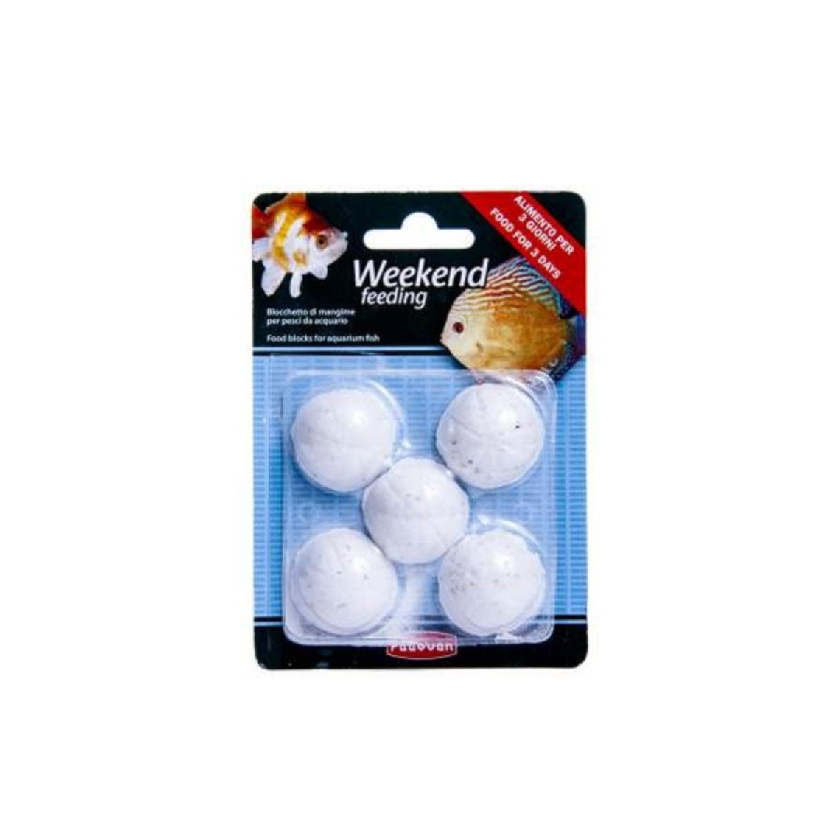 Padovan Weekend Feeding pilnvērtīga barība zivīm, 15 g - Produkta attēls