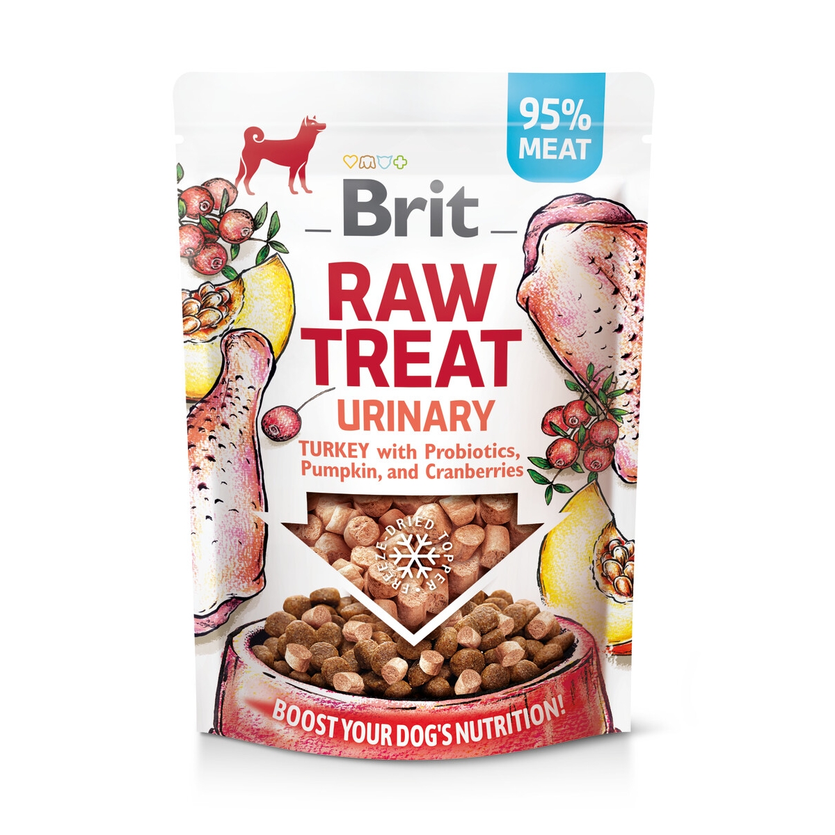 BRIT Raw Urinary gardumi suņiem, tītars, 40g - Produkta attēls