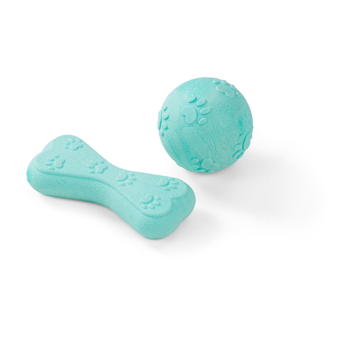 LITTLE&BIGGER Basic Bone+Ball rotaļlietu komplekts kucēniem - Produkta attēls