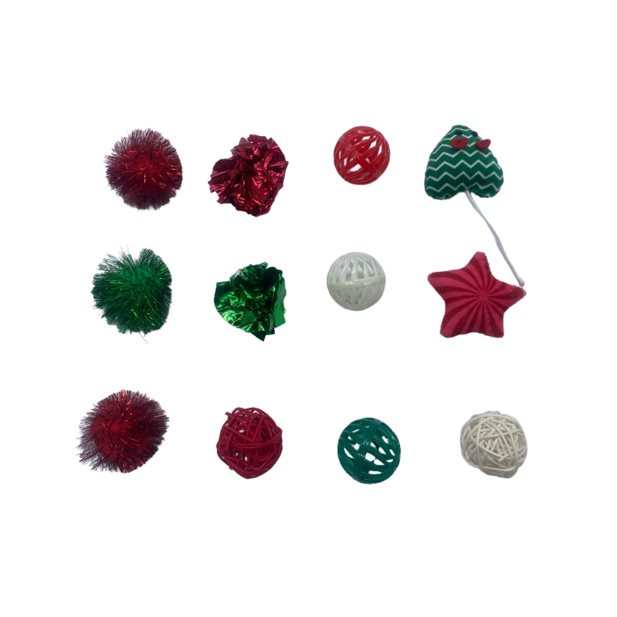 MEOW & ME Ziemassvētku Rotaļlietu Komplekts kaķiem - Produkta attēls