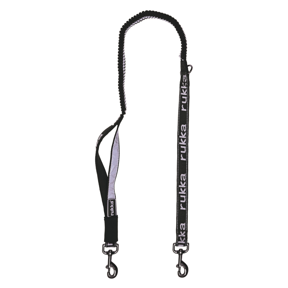 RUKKA Hike skriešanas pavada 115cm, melna - Produkta attēls