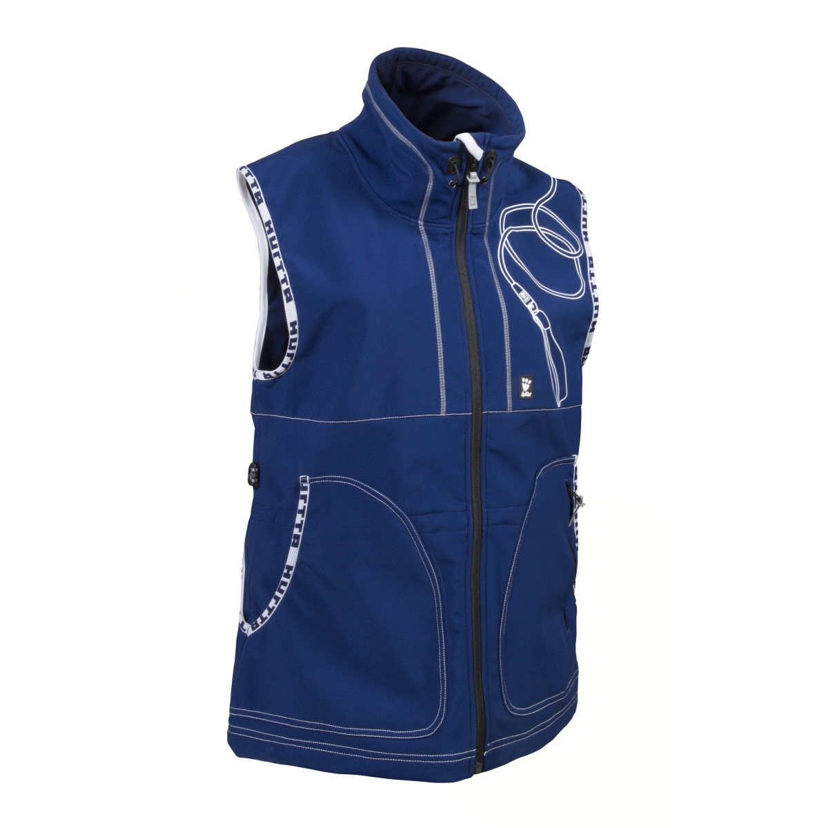 Hurtta Outdoors Go Finland! treniņu veste, XS izmērs, zila - Produkta attēls