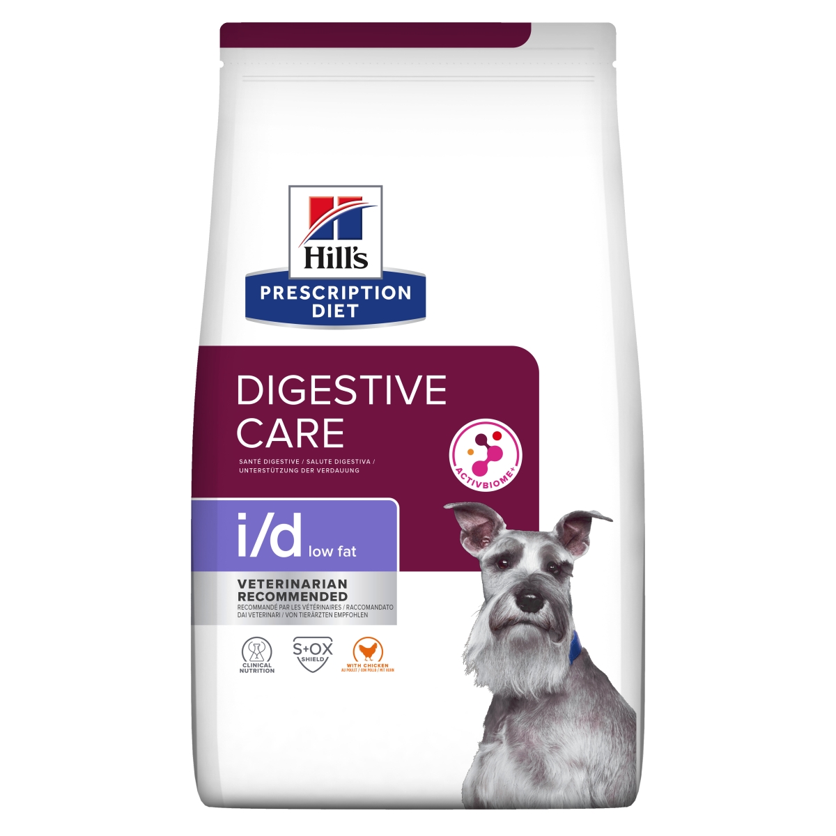 HILL'S PD i/d Low Fat sausā barība suņiem, vista, 12kg - Produkta attēls