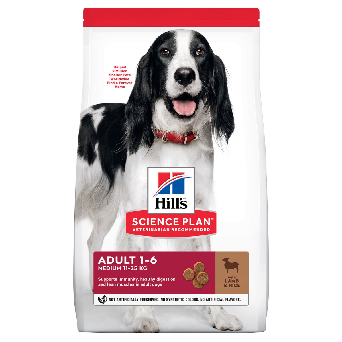 Hills suņu sausā bar Advanced Fitn jērs/rīsi 3kg - Produkta attēls
