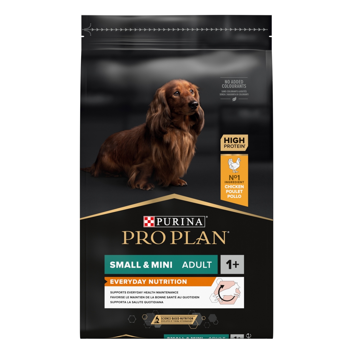 PRO PLAN Adult Small & Mini sausā barība suņiem, vista, 7kg - Produkta attēls