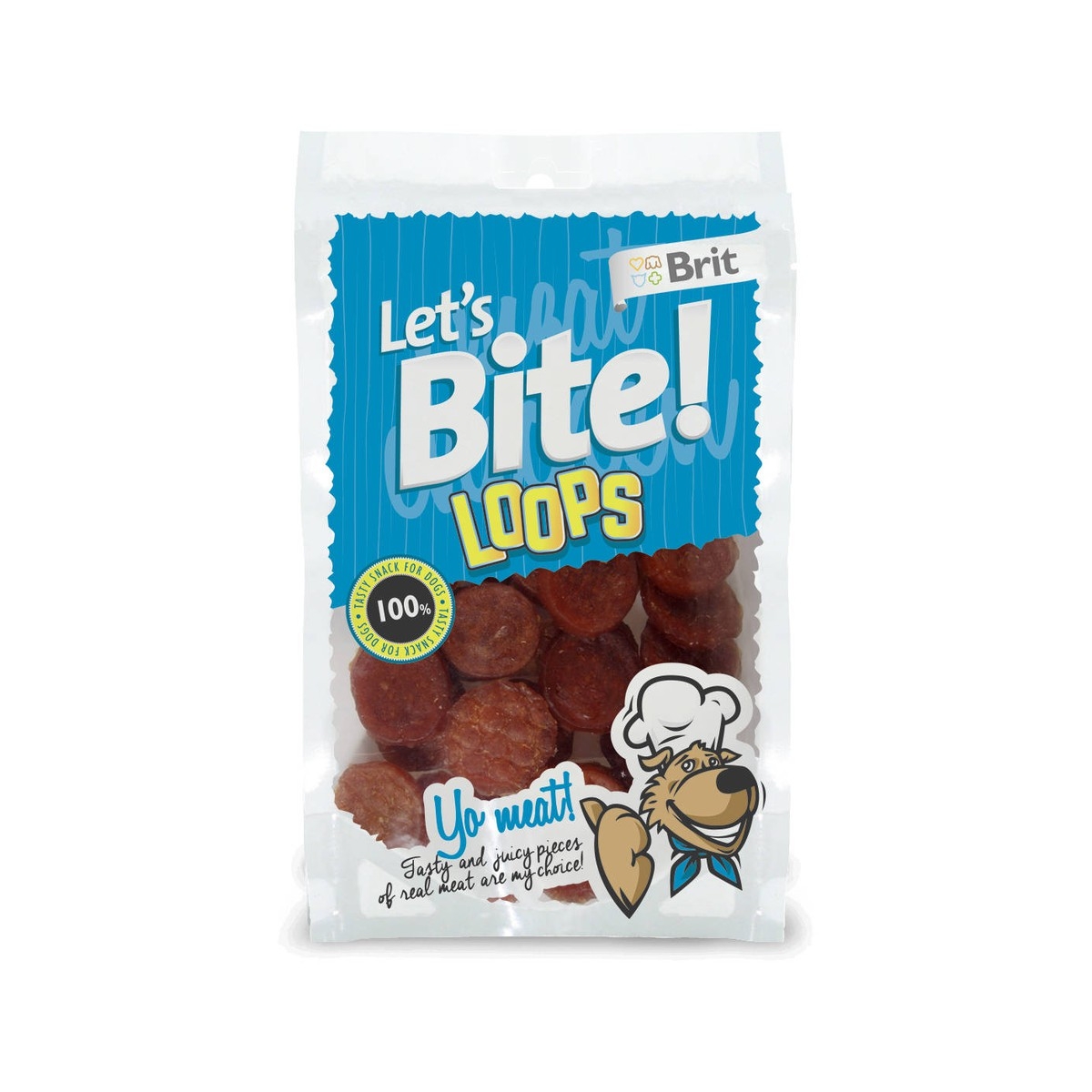 Brit Care Lets Bite gardumi suņiem cilpiņas 80g - Produkta attēls
