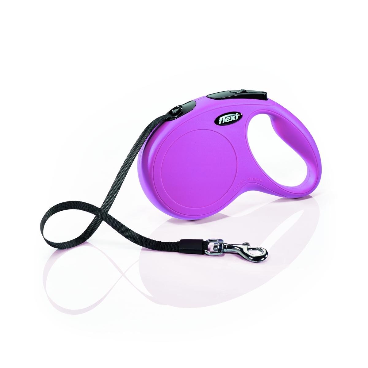 Flexi Classic Compact pavada, M/5m, rozā - Produkta attēls