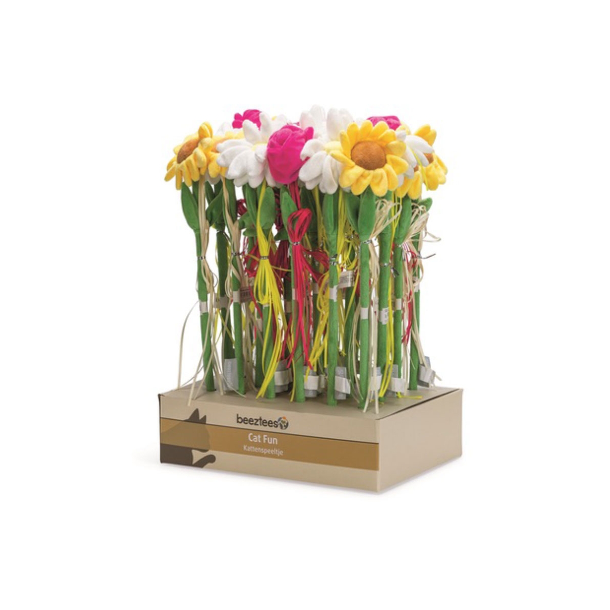 Beeztees Spring Bloom Fishing rod rotaļlieta kaķiem - Produkta attēls