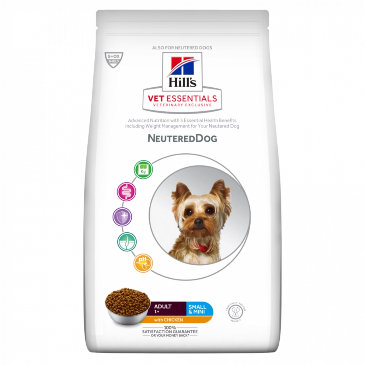 Hills VE suņu sausā barība adult mini vista 1,5kg - Produkta attēls