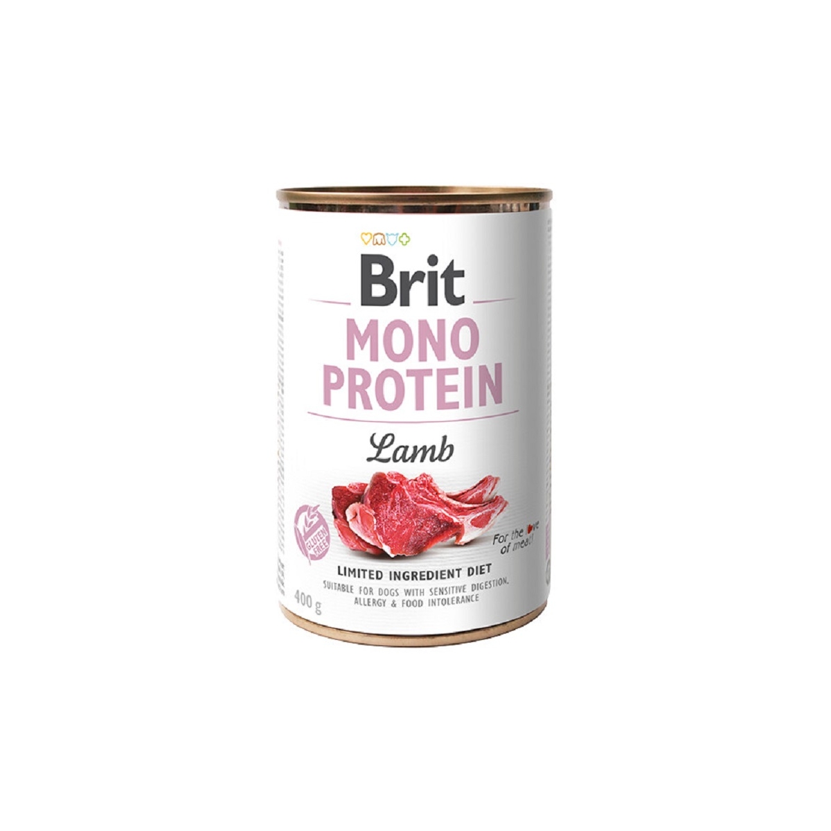 BRIT Mono Protein mitrā barība suņiem, jērs, 400 g - Produkta attēls