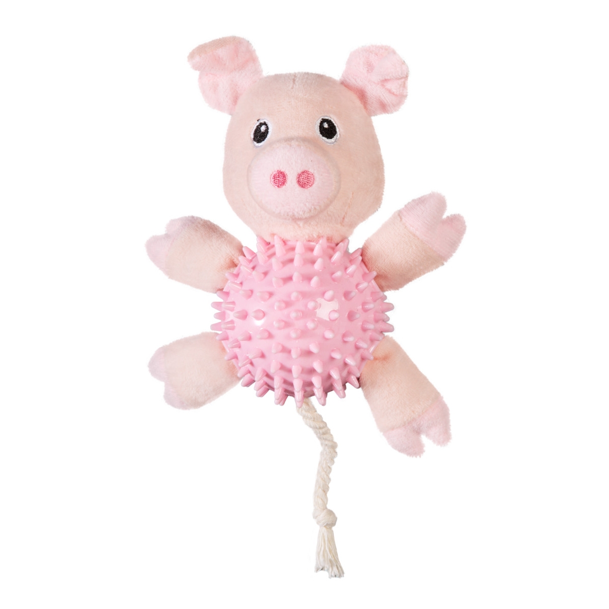 LITTLE&BIGGER Mini Pig rotaļlieta kucēniem, rozā - Produkta attēls