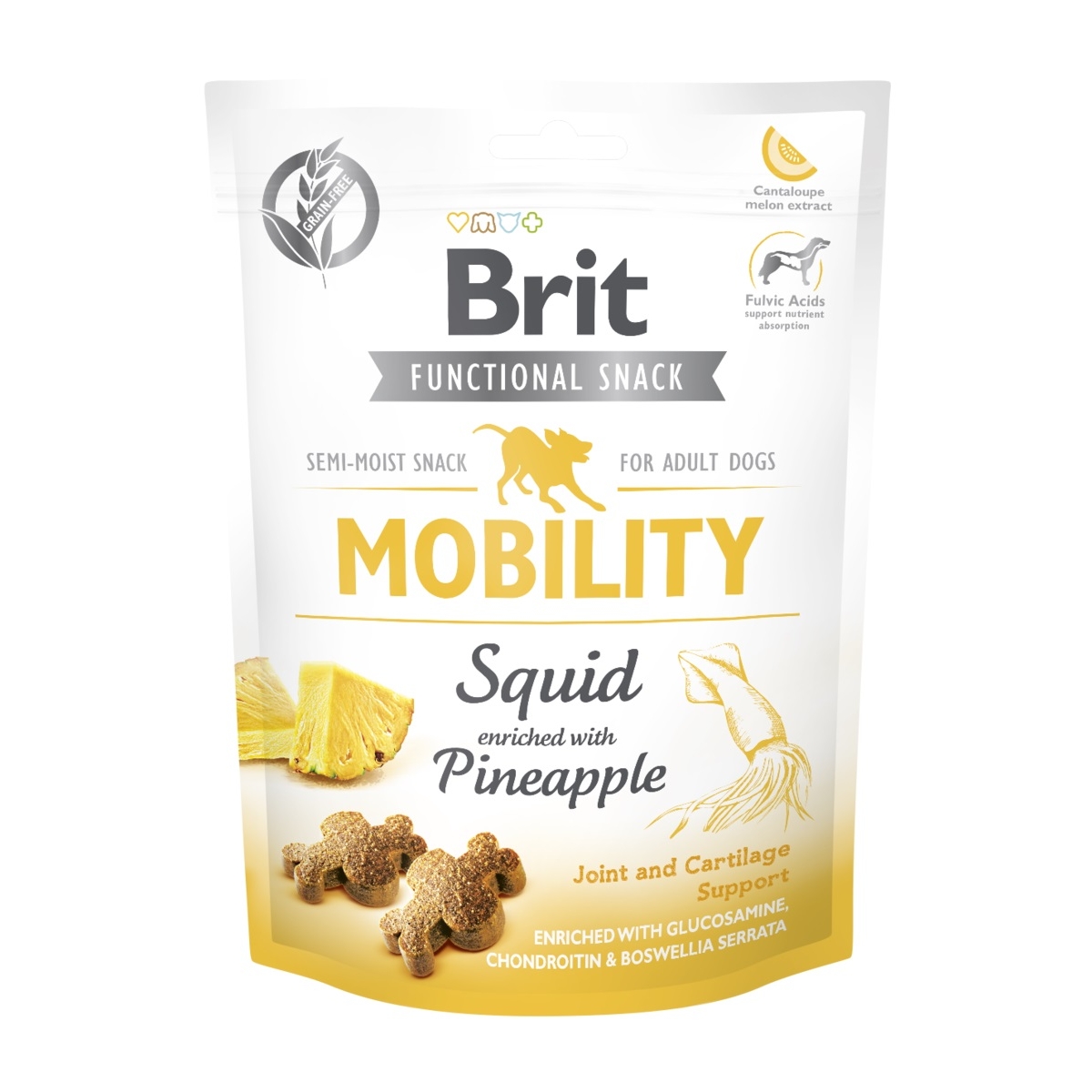 BRIT Functional Mobility gardumi suņiem, kalmāri, 150g - Produkta attēls