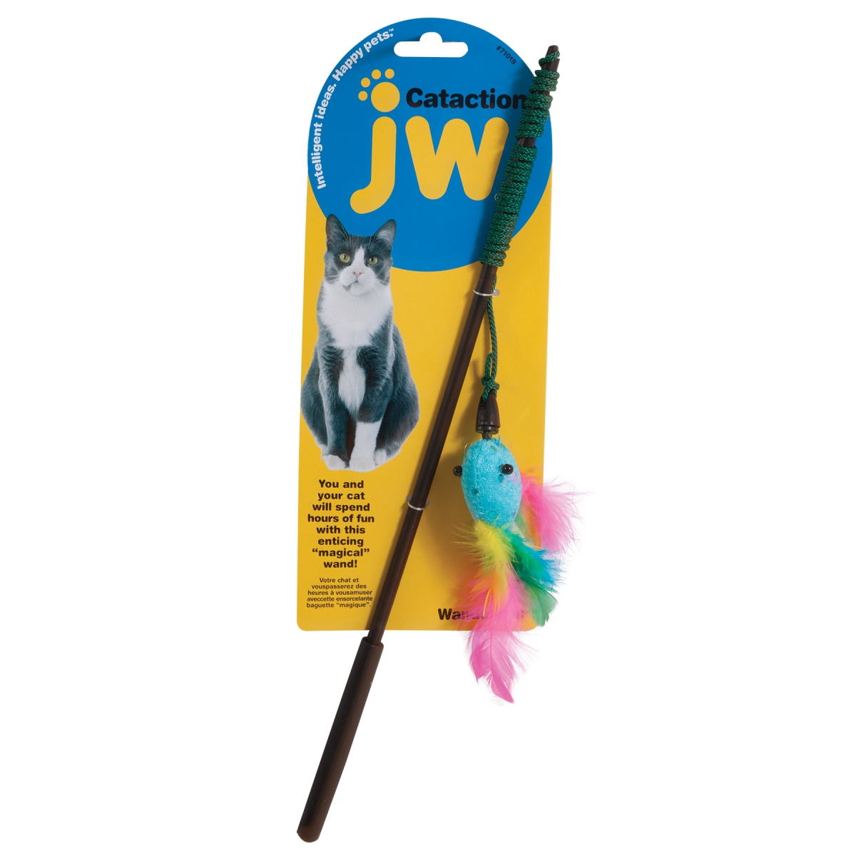 JW Cataction Zizlis ar spalvām rotaļlieta kaķiem - Produkta attēls