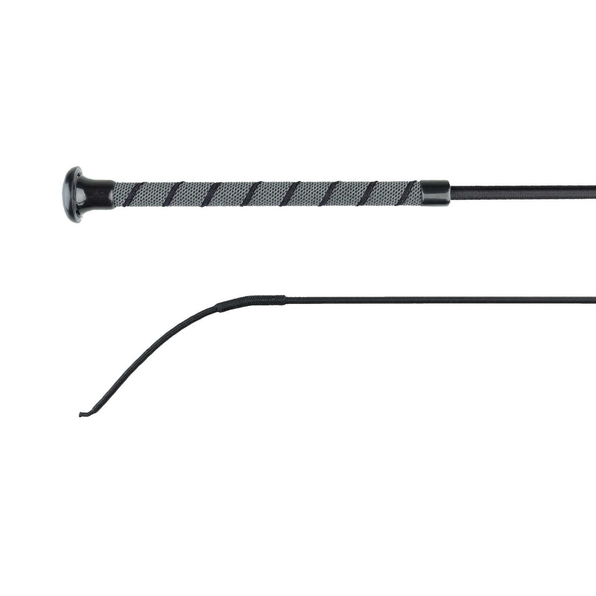 Horze Sure Grip mācību steks, 120 cm melns - Produkta attēls