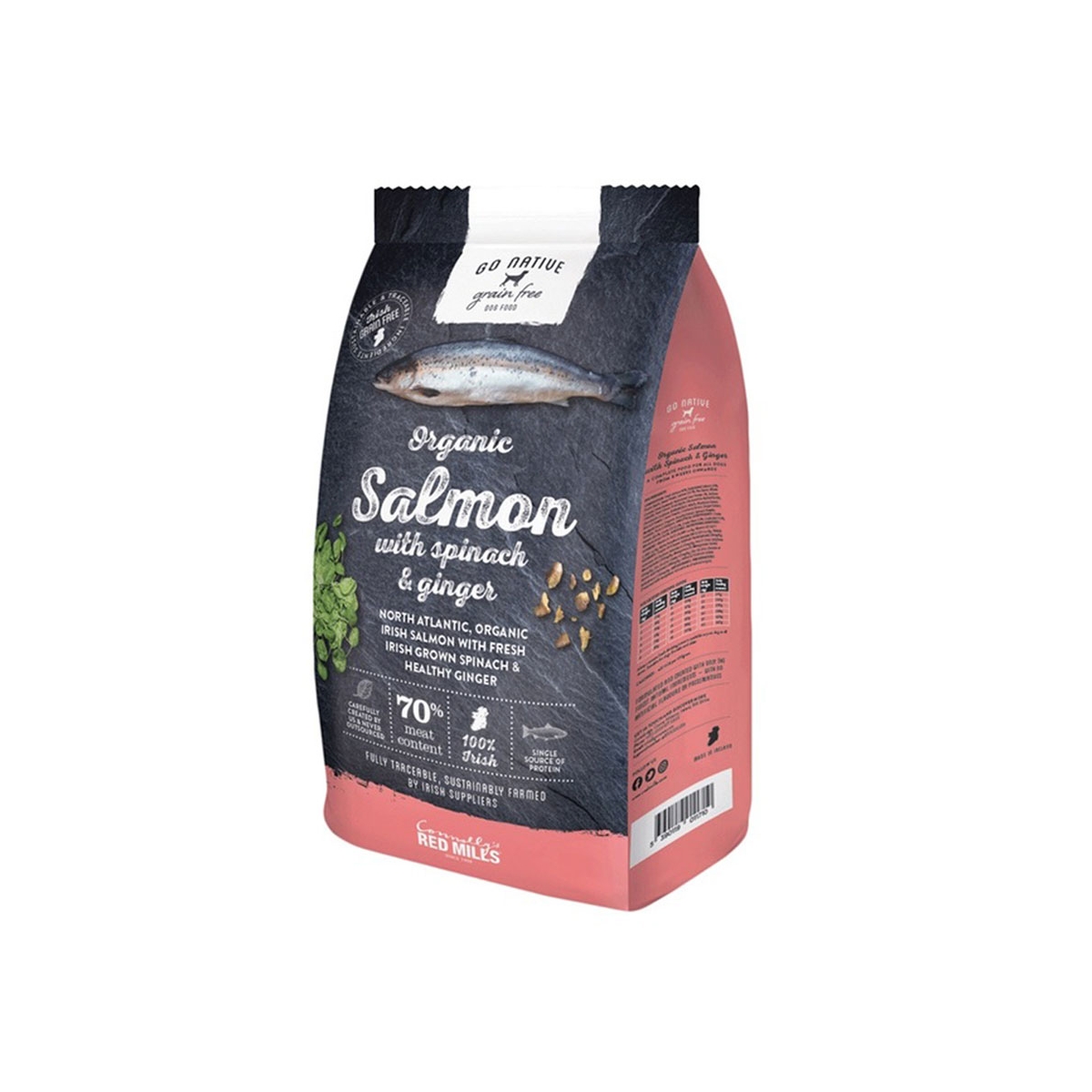 GO NATIVE sausā barība suņiem, lasis/spināti/ingvers, 4kg - Produkta attēls