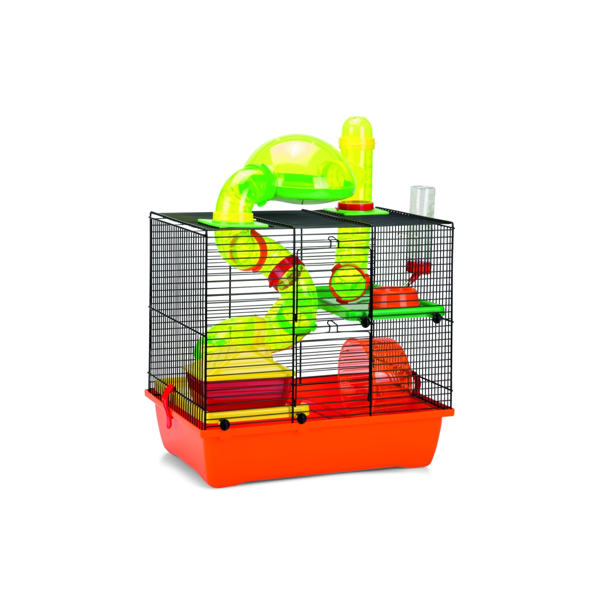 BEEZTEES Rocky būris grauzējiem, 43x28x38,5 cm, melns - Produkta attēls