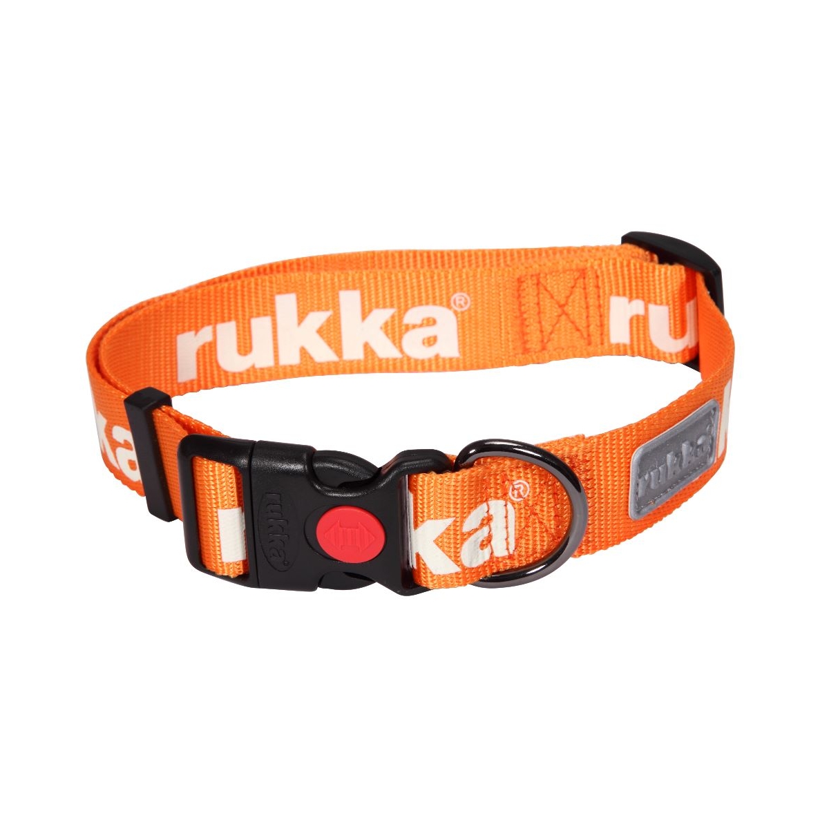 Rukka Glow kakla siksna oranža, 20 mm/30-40 cm - Produkta attēls