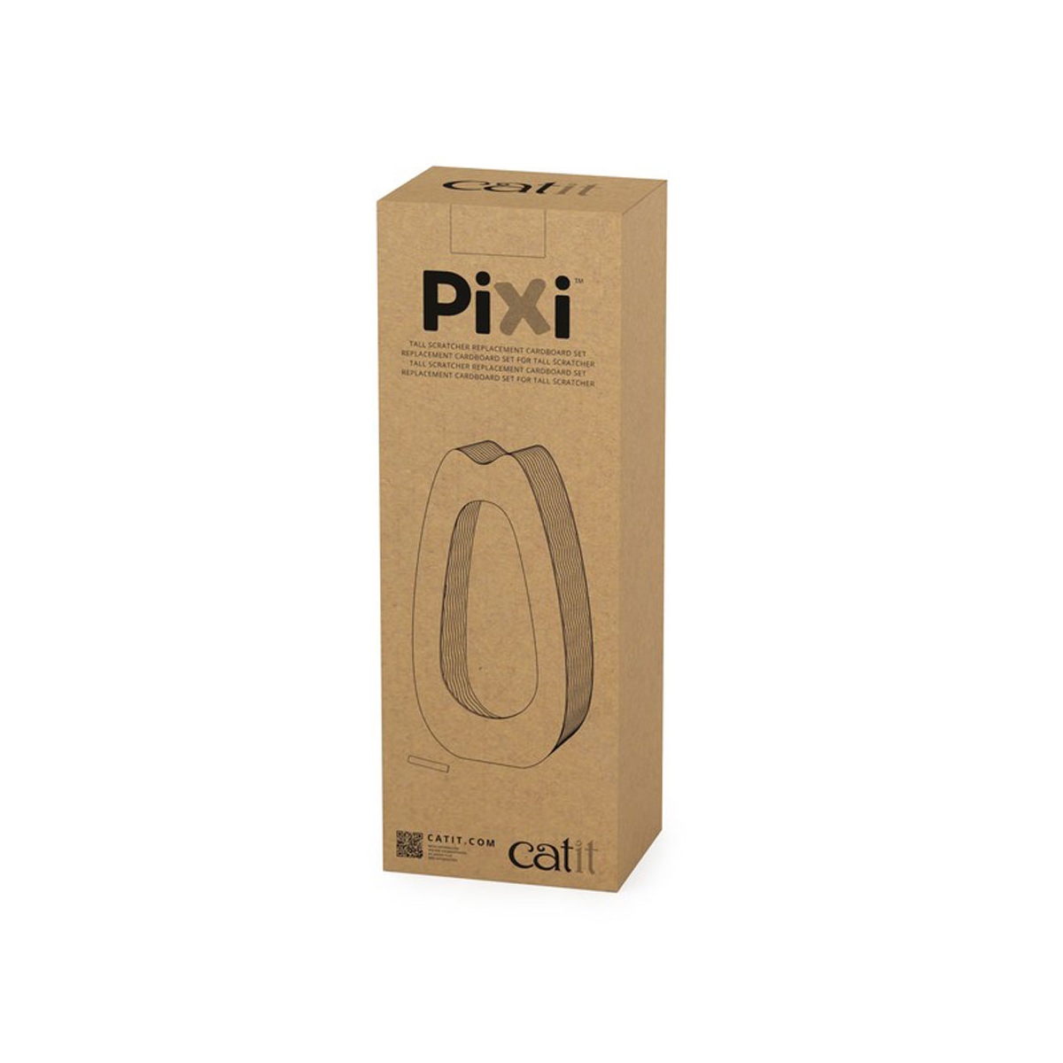 CATIT Pixi Tall rezerves kartons, 57,7x19,7x15,5cm - Produkta attēls