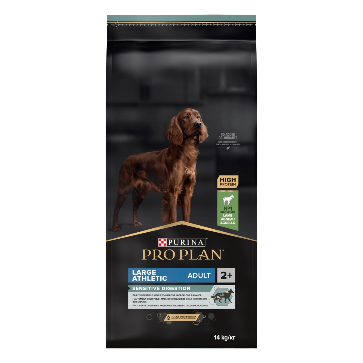 PRO PLAN Large Athletic sausā barība suņiem, jērs, 14kg - Produkta attēls