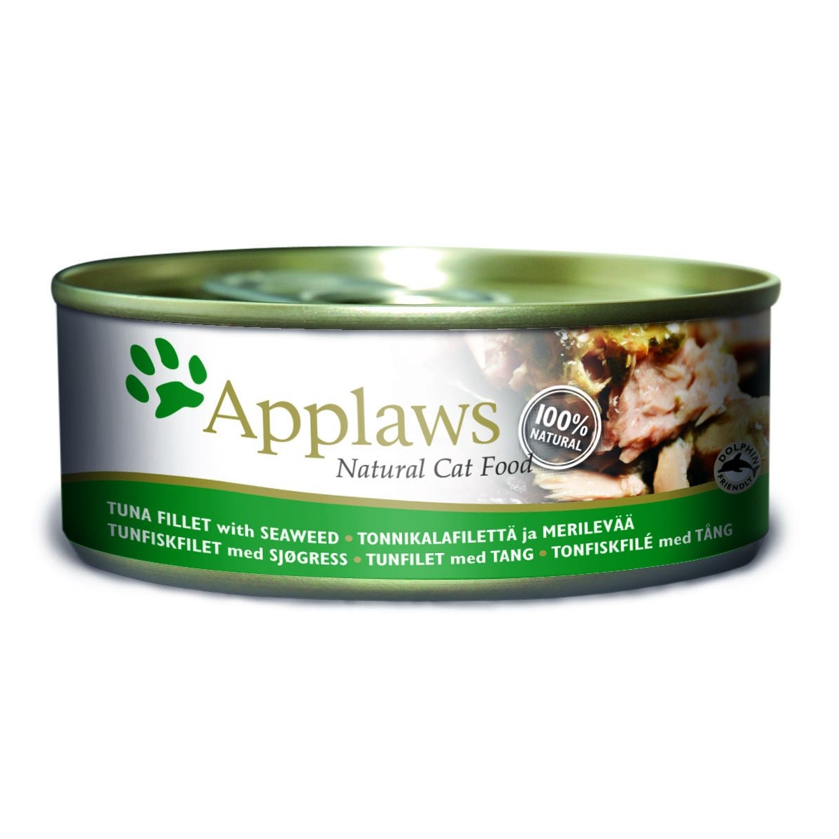 Ziedojums: Applaws konservi kaķiem ar tunci un jūras aļģēm, 156 g - Produkta attēls