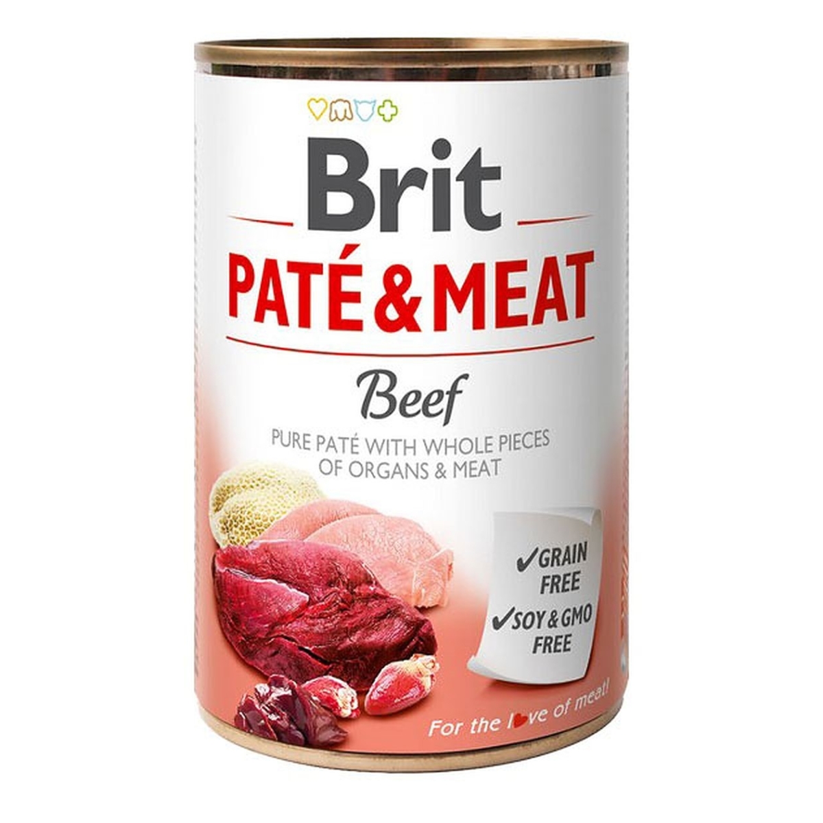 Brit Care Beef Pate&Meat 400 g		 - Produkta attēls