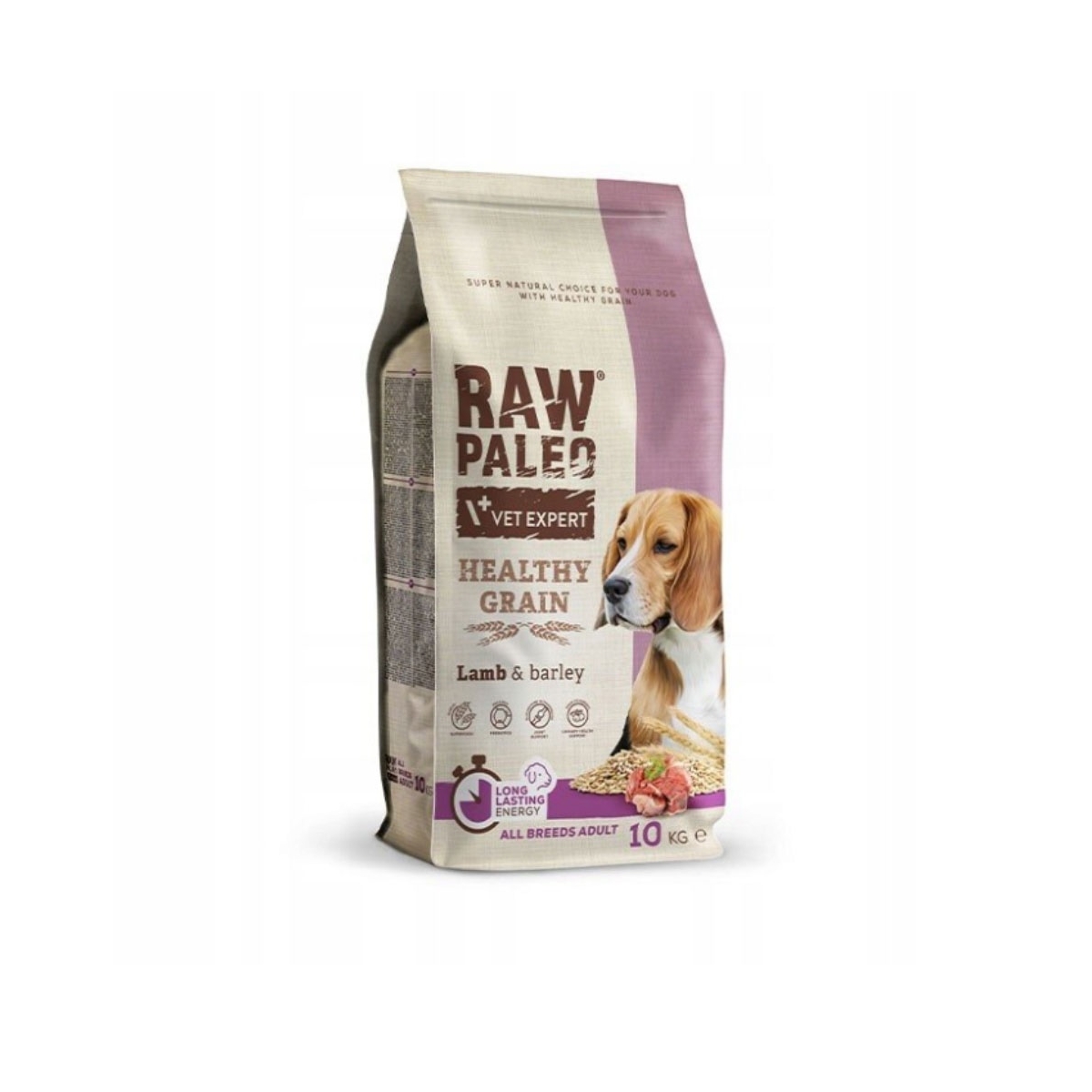RAW PALEO HG sausā barība suņiem, jēra gaļa/mieži, 10kg - Produkta attēls
