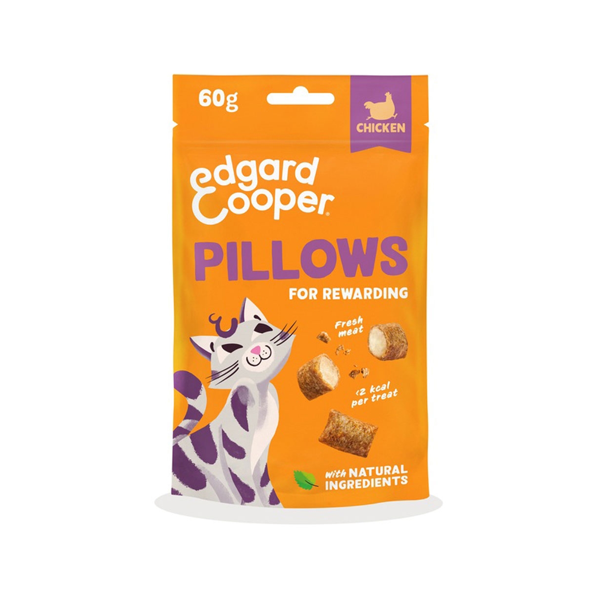 EDGARD COOPER Pillows gardumi kaķiem, vista, 60g - Produkta attēls 1