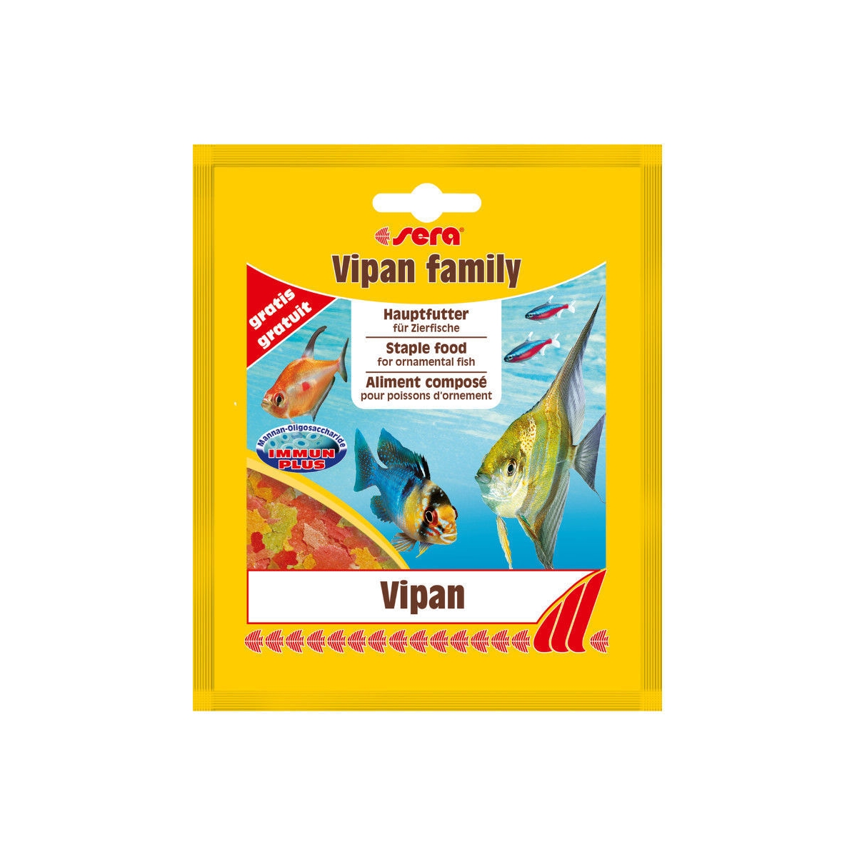 Sera Vipan barība zivīm, 12 g - Produkta attēls