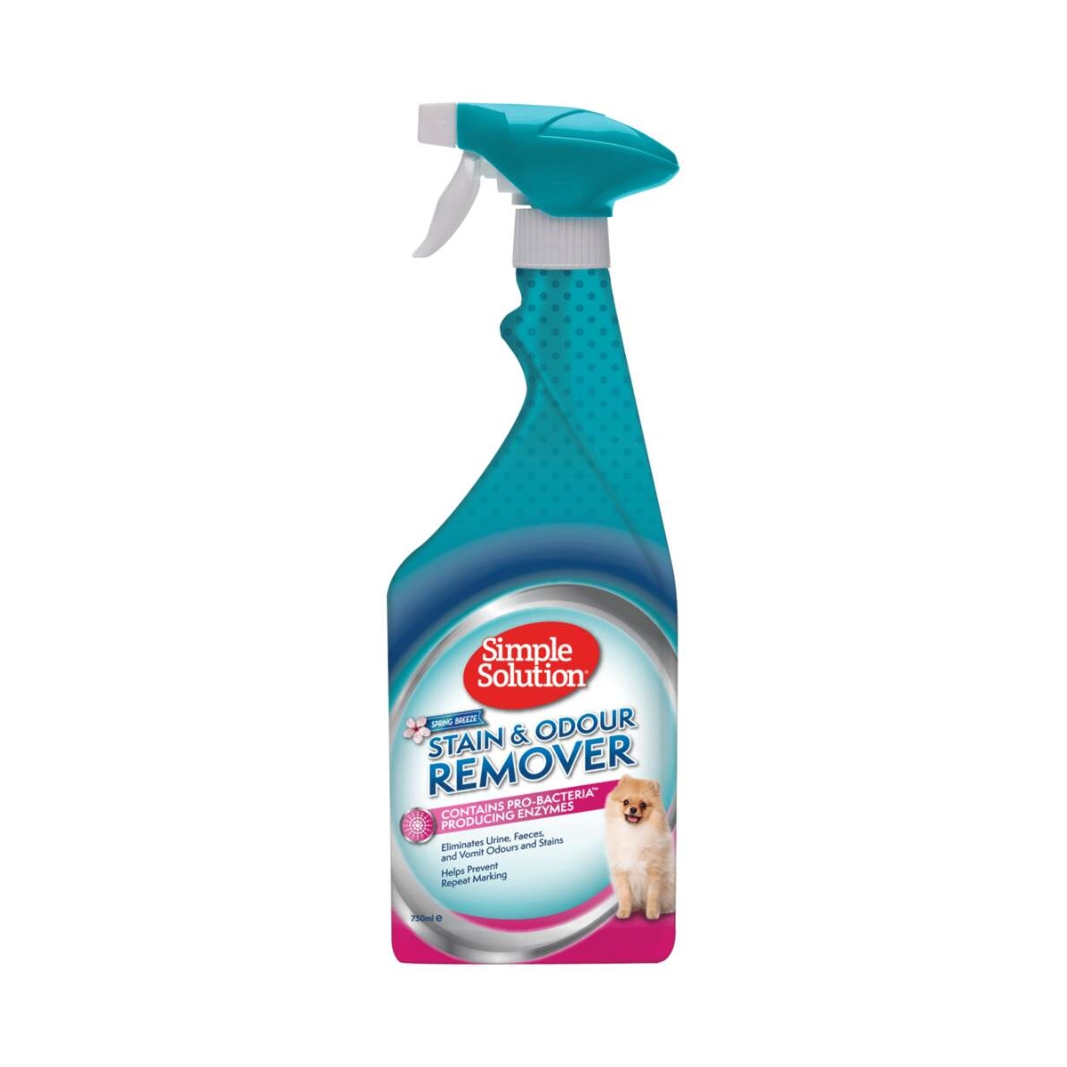 SIMPLE SOLUTION traipu un smaku noņēmējs, Spring Breeze, 750ml - Produkta attēls