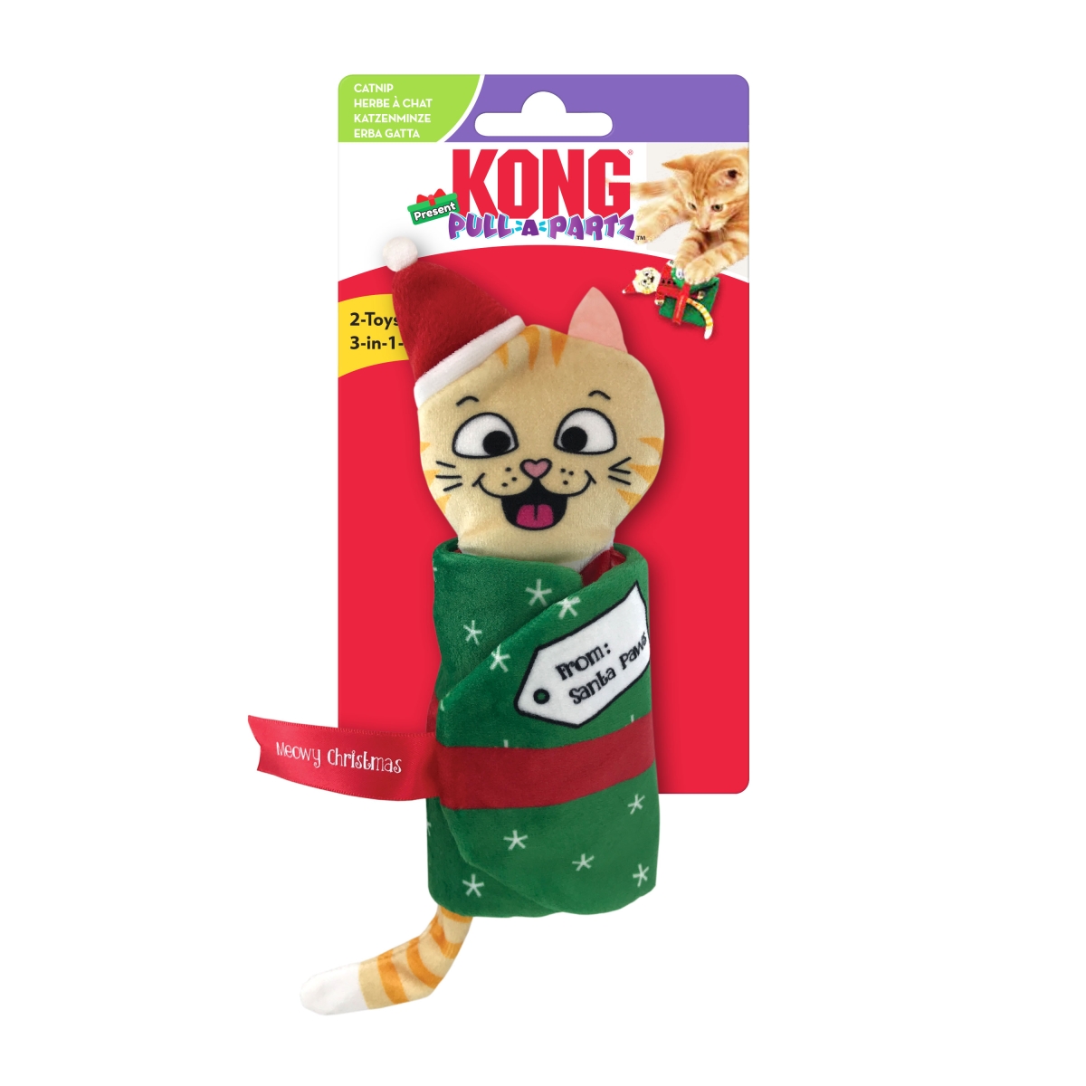 Kong Holiday Present rotaļlieta kaķiem - Produkta attēls
