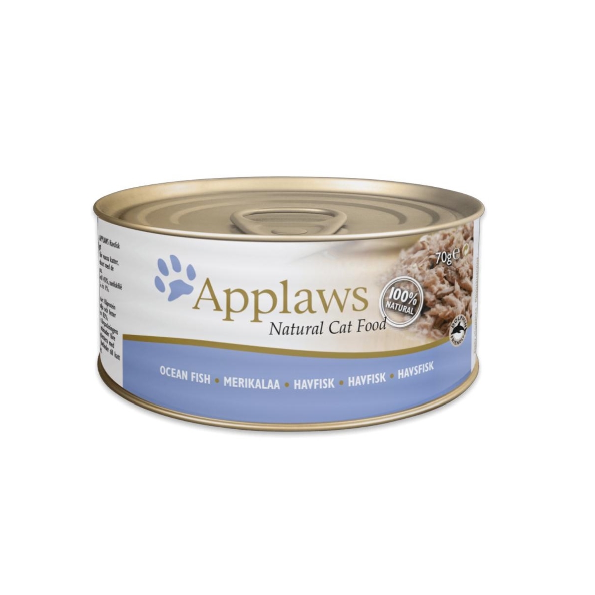APPLAWS mitrā barība kaķiem ar okeāna zivīm, 70 g